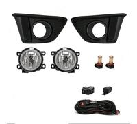 BWVMVB Gruppo Ottico Anteriore Luci Diurne DRL Per Auto Di Marcia Diurna A LED Cavi Relè E Paraurti Accessori Per La Guida Adatti Per Fit Per JAZZ 2014 2015 2016 2017 Fari Auto(Asia LED Yellow)