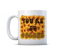 BWW Print - You're So Golden - Simpatica tazza sentimentale dell'amicizia, in ceramica, 300 ml