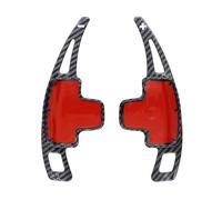 BWWIEZRS Leva Cambio al Volante in Compatibile con Benz per Classe A W176 per Classe M W166 per Classe GL X166 2012 2013 2014 2015 Estensione del Cambio al Volante Dell'auto(Carbon Look Black)