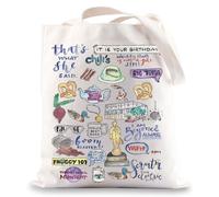 BWWKTOP Michael Tote Bag Michael And Dwight Fans Regali Dwight Fans Borsa a tracolla, Questo è ciò che lei, Large, Borsa tote