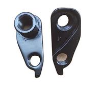 BWZJS 2 Pezzi Gancio deragliatore Posteriore for Bicicletta, for Norco 913015-001-1 Aurum Alloy, Range, Carbon Sight in Thread, Perno Passante M12x1.75 Forcellino del deragliatore della Bicicletta