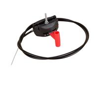 BWZJS Comando a leva dell'interruttore del cavo dell'acceleratore con impugnatura universale for tosaerba da giardino 150 cm Maniglia dell'acceleratore