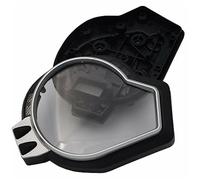 BWZJS For CBR1000RR 2008 2009 2010 2011 Tachimetro Custodia dello strumento Calibro Contachilometri Contagiri Cover Copertura contagiri per moto(BLACK A)