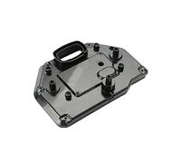 BWZJS For CBR600RR 2003 2004 2005 2006 Tachimetro Custodia dello strumento Calibro Contachilometri Contagiri Cover Copertura contagiri per moto(BLACK C)