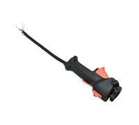 BWZJS Interruttore tosaerba da 26 mm Maniglia cavo acceleratore Trigger On Off Kill Switch Sostituzione Decespugliatore Riparazione Maniglia dell'acceleratore