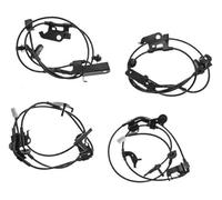BWZJS Sensore di velocità della ruota 4 pezzi posteriore anteriore sinistra destra ABS, for RAV4, 2006-2014 4WD 89546-42040 89545-42040 89542-42050 89543-42050 Sensore di velocità della ruota