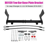 BX1139 Traino Barra Piastra Base Supporto per Jeep Wrangler Jl Jlu Tutti Modelli