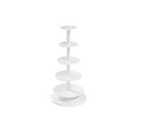Bx9rE7tK3g Alzata per torta Un creativo supporto for torta a cinque livelli, perfetto for compleanni, anniversari e matrimoni Espositore per torte(Piccolo)