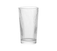 Bx9rE7tK3g bicchieri di vetro Bicchiere in vetro a strisce verticali, bicchieri classici trasparenti senza stelo for acqua, latte, bevande, succhi Tazze di vetro(Grande)
