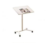 Bx9rE7tK3g Tavolino laterale Pneumatic Lift Table Computer Desk Bedside Mobile Study Standing with Wheels Mobili per soggiorno