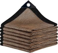 BXAEYIPOR Protezione solare 85% resistente ai raggi UV, tenda parasole con bordatura con occhielli, facile da appendere, rete ombreggiante per auto, giardino, serra, campeggio