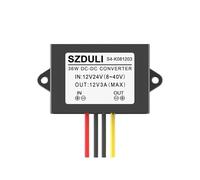 BXCONJUBC Convertitore di Potenza CC da 8-40 V a 12 1 A 3 A 5 A 8 A 10 A 15 A 20 A 25 A Modulo Alimentazione Buck-Boost 24 a(8-40V to 12V 3A S4)