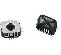 BXCONJUBC Pulsante dell'interruttore di Alimentazione 100pcs 3D analogico Joystick Pollice Bastoncino for la Riparazione del Controller della Console potenziometro