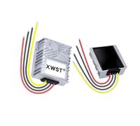 BXCONJUBC Regolatore di Tensione CC Convertitore Step-up da 12 V a 15 Modulo Inverter Solare Boost 5-15 A Impermeabile(5A 75 Black)