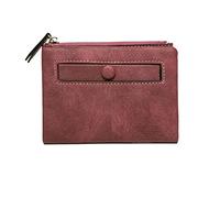 BXGGXBYSW Porta carte multifunzionale portamonete corto adatto per lo shopping, i viaggi e le gite (colore: A, dimensioni: 12,5 cm x 9,5 cm)