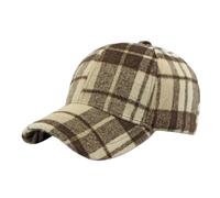 BXHHUDK Cappellino da Baseball Cappello Caldo A Bordo Curvo Regolabile del Nero Grigio per L'usura degli Adulti dell'Autunno Inverno