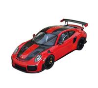 BXJUCBHDO Modellini in scala 1/18 For Porsche 911 (991.2) GT2 RS Modello Auto Lega Pressofusa Collezione Statica Simultiaon Ornamento Regalo Giocattolo Veicoli a motore(Red)