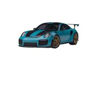BXJUCBHDO Modellini in scala 1/18 For Porsche 911 (991.2) GT2 RS Modello Auto Lega Pressofusa Collezione Statica Simultiaon Ornamento Regalo Giocattolo Veicoli a motore(Blue)