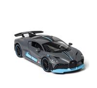 BXJUCBHDO Modellini in scala 1:32 For Bugatti Divo Supercar Simulazione Diecast Metallo Mini Lega Modello Auto Pull Back Collezione Pregiata Ornamento Veicoli a motore(A)