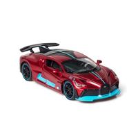 BXJUCBHDO Modellini in scala 1:32 For Bugatti Divo Supercar Simulazione Diecast Metallo Mini Lega Modello Auto Pull Back Collezione Pregiata Ornamento Veicoli a motore(C)