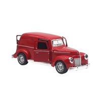 BXJUCBHDO Modellini in scala 1:32 For Ford Alloy Classic Car Model Ornaments Pull-Back Die-Cast Collection La Porta Dell'ornamento Può Essere Aperta Veicoli a motore(Red)