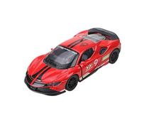 BXJUCBHDO Modellini in scala 1:36 Simulazione Modello Auto Lega For Ferrari SF90 Da Corsa Simulazione Pull Back Collezione Ornamenti Raffinati Veicoli a motore(SF90 Red)