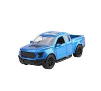 BXJUCBHDO Modellini in scala 1:38 For Ford F150 Pickup Modello Auto Lega Simulazione Veicoli Fuoristrada Ornamenti Collezione Simulazione Miniatura Pregiata Veicoli a motore(Blue)