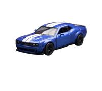 BXJUCBHDO Modellini in scala 1:44 For Dodge Challenger SRT Hellcat Modello Auto Metallo Pressofuso Veicolo Con Portiere Posteriori Apribili Collezione Veicoli a motore(1pc-01)