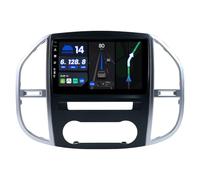 BXLIYER - [6G+128G, Octa-Core] - Android 14 IPS Autoradio Per Benz Vito 3 W447 (2014-2020) - Wireless CarPlay Android Auto - Camera & MIC - DSP DAB Volante 360-CAM Dual-Bnad WiFi - 10.1 Pollice 2 Din