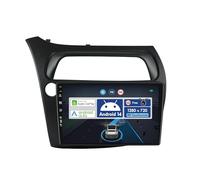 BXLIYER 9 Pollici Autoradio Per Honda Civic (2006-2012) - Senza fili CarPlay + Android Auto - Android 14 - GRATUITI Camera - DAB Volante Mirror-link DSP Dual-Band WIFI - 2 Din