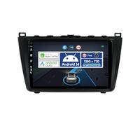 BXLIYER 9 Pollici Autoradio Per Mazda 6 Rui Wing (2007-2012) - Senza fili CarPlay + Android Auto - Android 14 - GRATUITI Camera - DAB Volante Mirror-link DSP Dual-Band WIFI - 2 Din