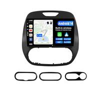 BXLIYER Android 14 Autoradio Per Renault Kaptur Captur (2014-2019) Radio GPS Nvaigation - 4G+64G - Integrato DSP/Carplay/Android Auto - Camera + MIC - DAB Volante 360-CAM Fast- Boot - 9 Pollici 2 Din