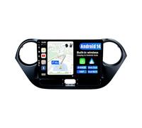 BXLIYER Android 14 IPS Autoradio Per Hyundai Grand I10 (2013-2018) Sat Nav - 4G+64G - Wireless DSP/Carplay/Android Auto - Camera + MIC - DAB Volante 360-CAM Dual-Band WIFI Bluetooth - 9 Pollici 2 Din