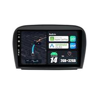 BXLIYER Android 14 IPS Autoradio Per Mercedes SL R230 (2005-2012) Navigation GPS Radio - 2G+32G - Senza fili CarPlay Android Auto - DAB Volante Dual-Band WiFi DSP Bluetooth - 9 Pollici 2 Din - Camera