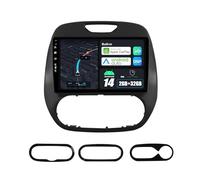 BXLIYER Android 14 IPS Autoradio Per Renault Kaptur Captur (2014-2019) Radio GPS Navigation - 2G+324G - GRATUITI Telecamera - 9 Pollici 2 Din - CarPlay Android Auto DAB WLAN Fast-Boot Bluetooth DSP