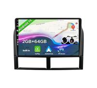 BXLIYER Android 15 Autoradio Per Je-ep Grand Cherokee WJ (1998-2004) - 2G+64G - Telecamera Gratuito - 9 Pollici 2 DIN - Supporto WIFI DAB Carplay Split-Screen Volante Android Auto Bluetooth Mirrorlink