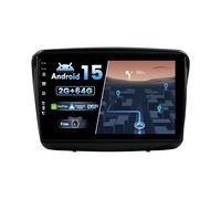 BXLIYER Android 15 IPS Autoradio Per Mitsubishi Pajero Sport 2 L200 (2008-2016) - 2G+64G - Senza fili CarPlay + Android Auto - GRATUITI Camera - DAB Volante Fast-Boot 4G Split-Screen - 9 Pollici 2 Din
