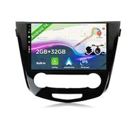 BXLIYER Android 15 IPS Autoradio Per Nissan Qashqai J11 X-Trail Rouge (2014-2018) - 2G+32G - Senza fili CarPlay + Android Auto - GRATUITI Camera - DAB Volante Fast-Boot DSP WIFI - 10.1 Pollici 2 Din