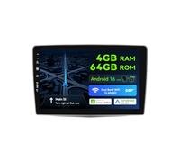 BXLIYER Android 16 IPS Autoradio Per Alfa Romeo MiTO 955 (2008-2016) Radio GPS Nvaigation - 4G+64G - Integrato Carplay/Android Auto - Camera + MIC - DAB Volante 360-CAM Fast- Boot - 9 Pollici 2 Din