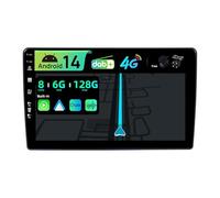 BXLIYER [Built-in 4G DAB] - 6G+128G - Android 14 Autoradio Per Ford Transit Custom 300 350 (2017-2023) - Wireless CarPlay Android Auto - Camera + MIC - Volante 360-CAM HDMI - QLED 10.1 Pollici 2 Din