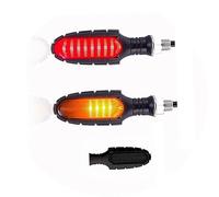 BXNLY Moto Luce Fanale Posteriore Per Moto, Luce Posteriore, Luci Di Segnalazione, Indicatori Di Direzione, Lampada Per 1290, Per Super, Per Duke R(Black)