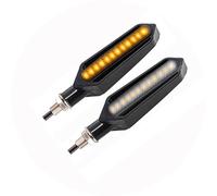BXNLY Moto Luce Indicatori Di Direzione Per Fanali Posteriori Per Moto, Luce Freno Posteriore Per DUKE 125 390 200 790 RC390 RC200(White Yellow)