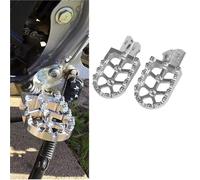 BXNLY Pedale di Riposo Accessori per Moto, Poggiapiedi, Pedane, Poggiapiedi, Parti per Pedali, per Honda CRF125F 2014-2023, 2022, 2021, 2020, 2019, 2018, 2017, 2016(Silver)