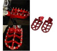 BXNLY Pedale di Riposo Accessori per Moto, Poggiapiedi, Pedane, Poggiapiedi, Parti per Pedali, per Honda CRF125F 2014-2023, 2022, 2021, 2020, 2019, 2018, 2017, 2016(Red)