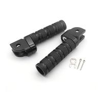 BXNLY Pedale di Riposo Accessori per Pedane Moto, 1 Paio di Pedane Anteriori Regolabili per Honda CBR250R 2011-2013 2012(Black)
