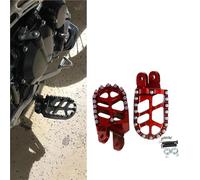 BXNLY Pedale di Riposo Accessori per Pedane Moto, Poggiapiedi, Pedane, Pedali per Kawasaki KLX300R 1997-2023 2022 2021 2020 2019 2018(Red)
