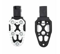 BXNLY Pedale di Riposo Pedale per Moto Poggiapiedi in Metallo Sedile Posteriore Peg Passeggero Scooter Fuoristrada Accessorio per Pezzi di Ricambio per Modifica Universale