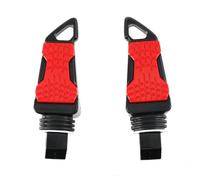 BXNLY Pedale di Riposo Pedale Posteriore per Moto Sedile Posteriore Poggiapiedi Passeggero Peg in Metallo Scooter Bike Accessorio per Pezzi di Ricambio per Modifica Universale
