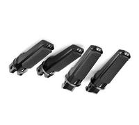 BXNLY Pedale di Riposo per Honda CB600F E per Hornet 2007-2015 2014 2013 2012 2011 2010 2009 2008 Pedane Anteriori Posteriori per Moto(Black)