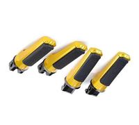 BXNLY Pedale di Riposo per Honda CB600F E per Hornet 2007-2015 2014 2013 2012 2011 2010 2009 2008 Pedane Anteriori Posteriori per Moto(Gold)